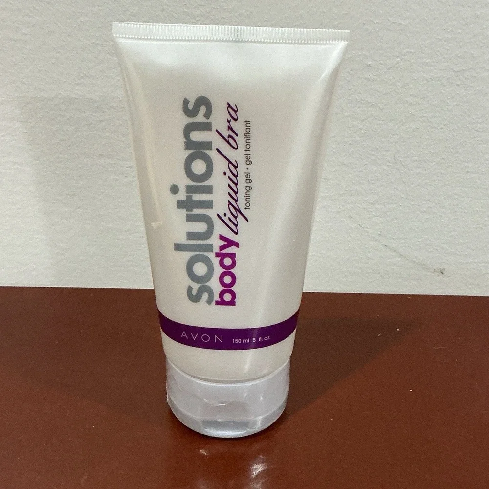 Avon‎ SOLUTIONS Body Liquid Bra Toning Gel 5 Fl Oz 2009  New Sealed
